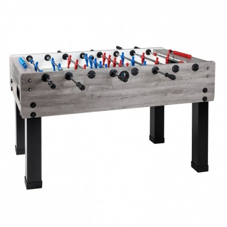 Baby foot Barres téléscopiques GARLANDO G-500 Gris Chêne