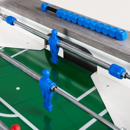 Baby foot Barres téléscopiques GARLANDO G-500 Gris Chêne