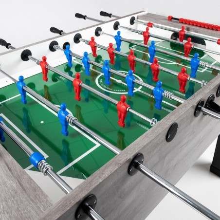 Baby foot Barres téléscopiques GARLANDO G-500 Gris Chêne