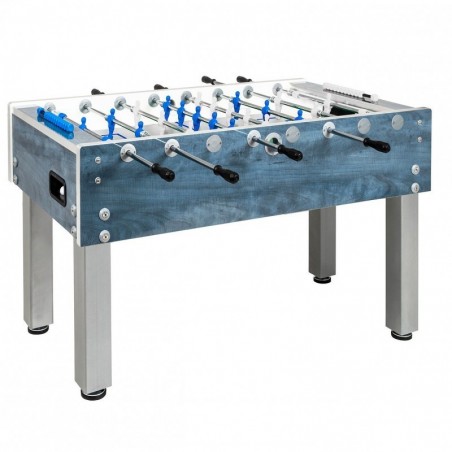 Baby-foot extérieur Barres télescopiques G-500 Weatherproof Bleu
