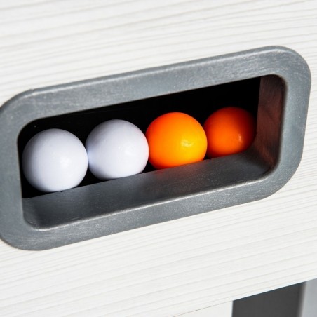 Baby-foot extérieur Barres télescopiques GARLANDO G-500 Blanc