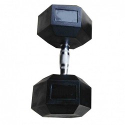 Haltère 45 kg en caoutchouc...