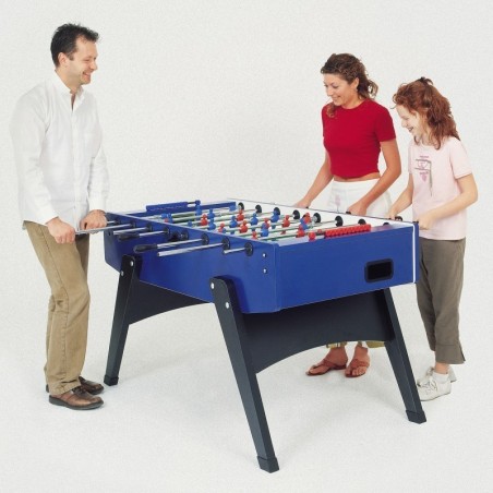 Baby-foot intérieur tiges télescopiques G2000 Bleu GARLANDO