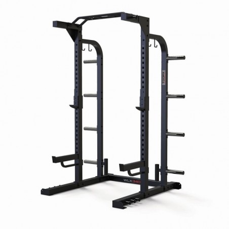 Cage à squat avec 8 barres en acier pour élastiques Chrono Pro Line TOORX WLX-3400