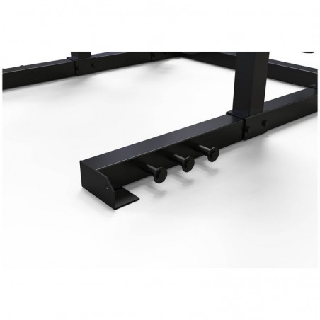 Cage à squat avec 8 barres en acier pour élastiques Chrono Pro Line TOORX WLX-3400