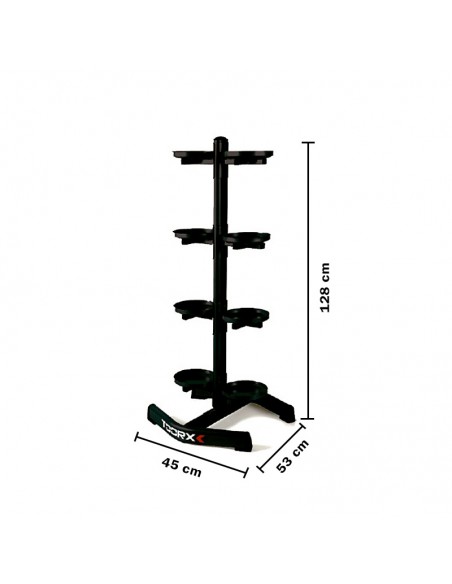 Support vertical pour kettlebell 8 places RPK-B8