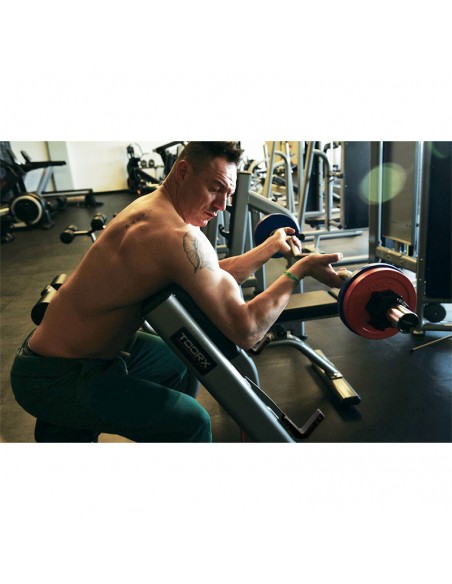 Banc de musculation scott réglable noir TOORX PRO WBX-B2400