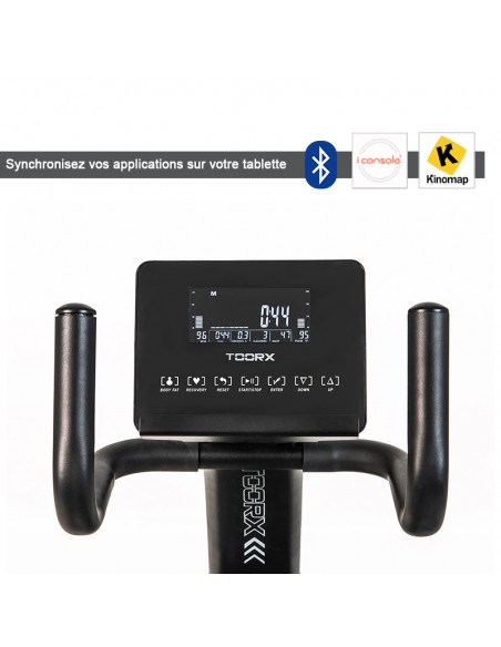 Vélo d'Appartement semi-allongé ergomètre Chrono Pro Line TOORX BRXR-3000